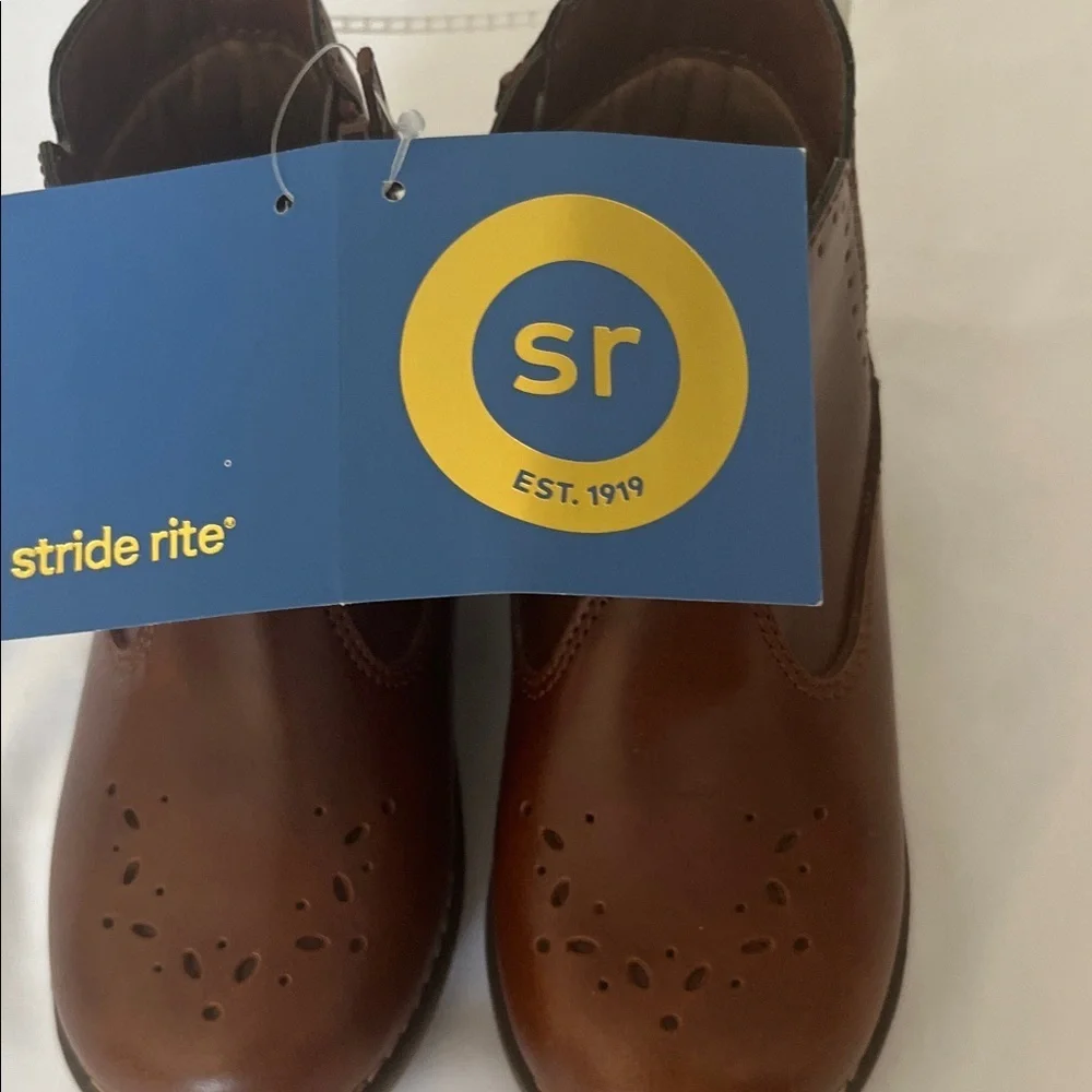 Stride Rite Chestnut Kids Boots